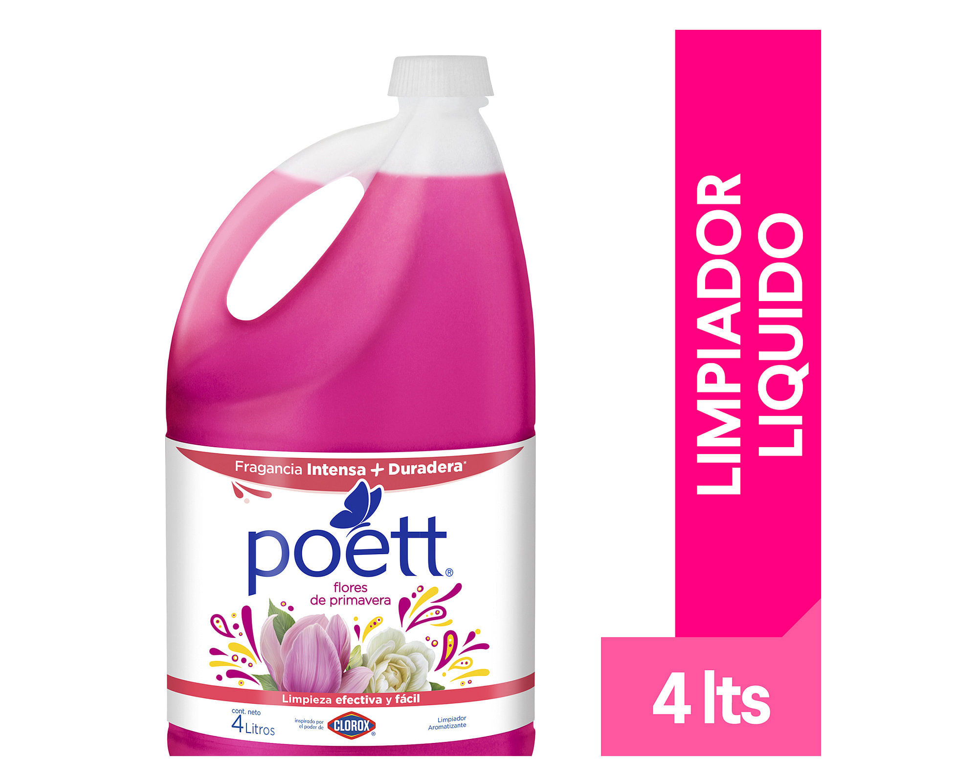 Limpiador 4 litros Flores de Primavera Poett